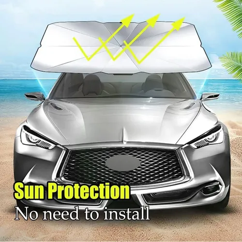 Parasol Portátil Para Coche Bloqueador Protector Parabrisa