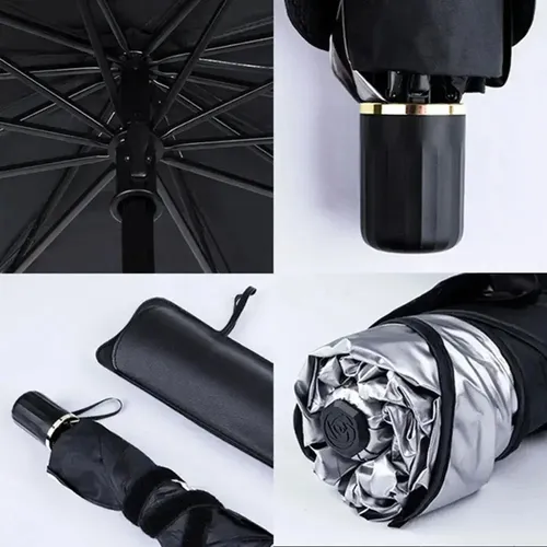 . Sombrilla Parasol Plegable Para Parabrisas De Auto *–.