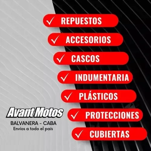 Parabrisas Moto Curtain Enduro Lander Avant Motos