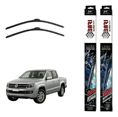 Kit De 3 Escobillas Bari Para Amarok 2013 En Adelante