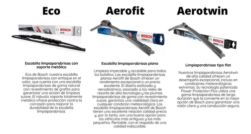 Kit De Escobillas Aerotwin Plus Bosch Vw Golf 2016-2017
