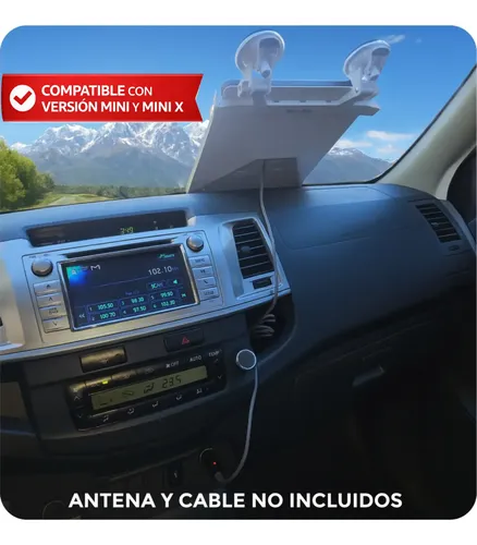 Starlink Mini Soporte Parabrisas Auto Camioneta Viaje 4×4.