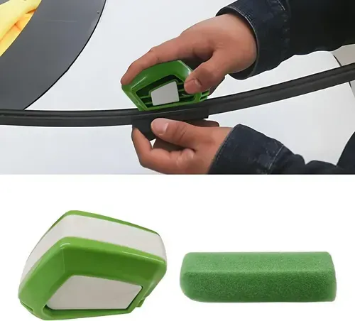 Kit Reparación Limpiaparabrisas Auto Portátil Negro