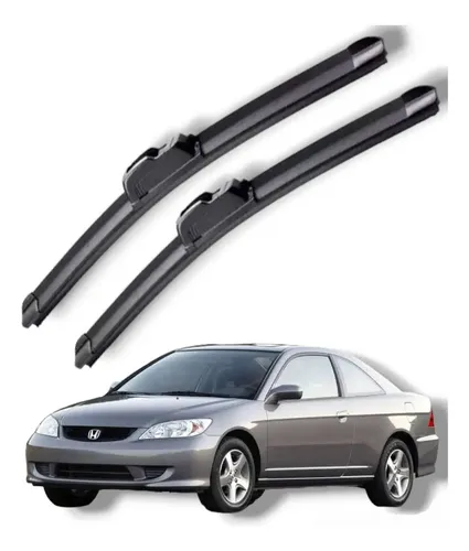 Par De Plumas Limpiaparabrisas Honda Civic 2004