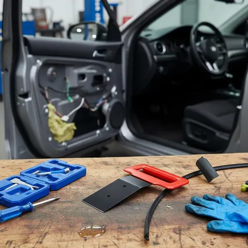 Remueve Sellos De Ventanas De Coche Portátil, Diseño Compacto, Parabrisas
