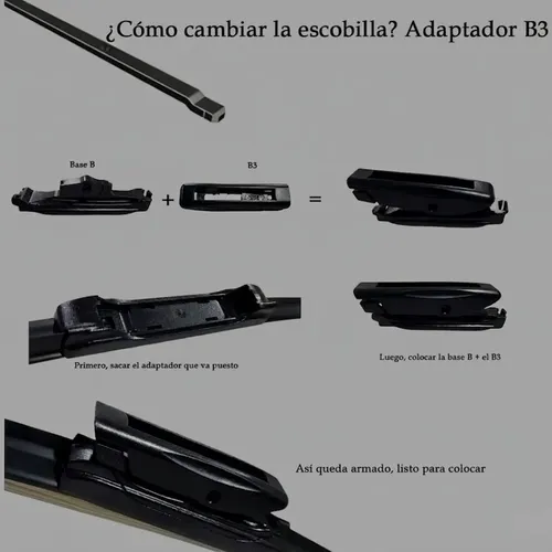 Kit De 2 Escobillas Bari Para Jeep Compass
