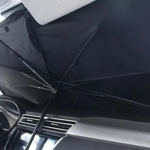 Paragua Cortina Parasol Plegable Metalizada Parabrisas Auto