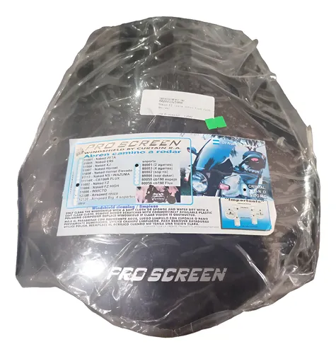 Parabrisas Proscreen Naked Tipo Fz16 Con Soportes 2 Agarres