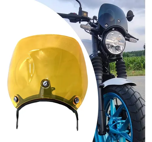 Deflector De Viento Para Parabrisas De Moto Guerrilla