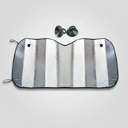 Parasol Cortina Plegable Metalizada Parabrisas Auto 130×60