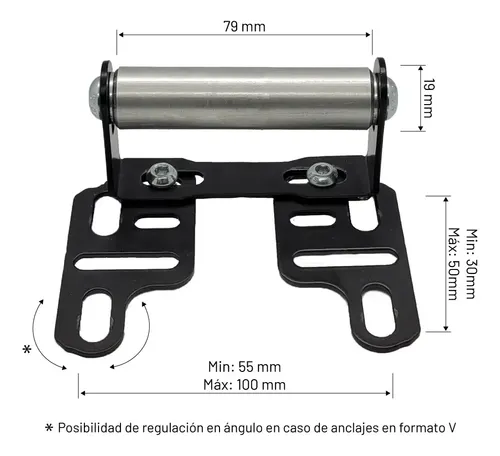 Combo Soporte Gps/porta Celular Manubrio Morini X Cape Pferd