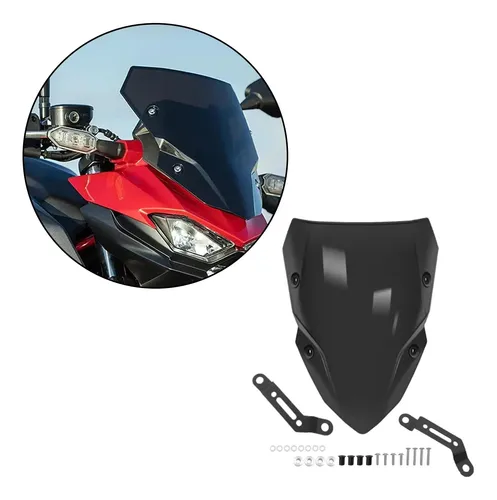 Deflector De Viento Para Motocicleta Z 500 Z500 Se Negro