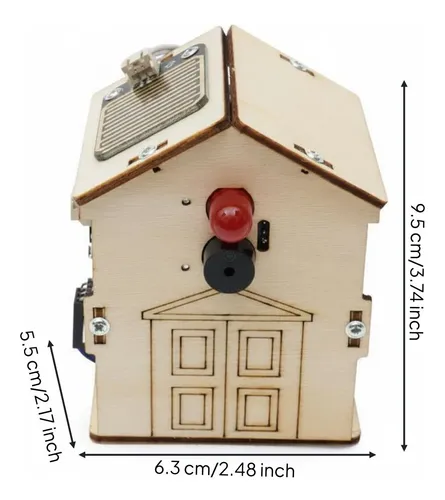 Kit De Sensores De Lluvia De Madera De Montaje Práctico Stem Learning
