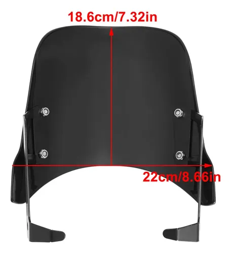 Parabrisas Scrambler 1200 Xc Xe 19-23 Negro