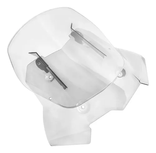 Parabrisas Regulable Transparente Para Moto Protector