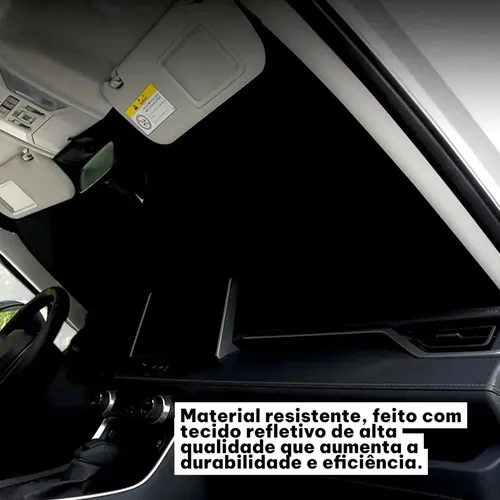 Parasol Plegable Retráctil Para Parabrisas De Auto