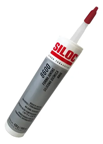 Forma Juntas Siloc Silicona Oximica Gris 8600 420g