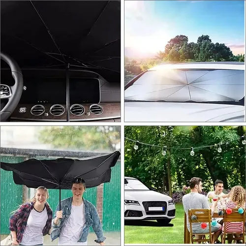 Parasol Parabrisas Cubre Sol Proteger Auto Accesorios