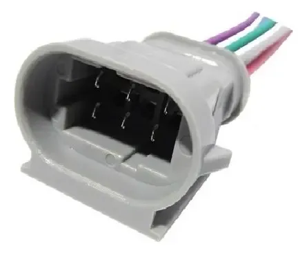Ficha 6 Vias Compatible Con Renault Motor Limpia Parabrisa H