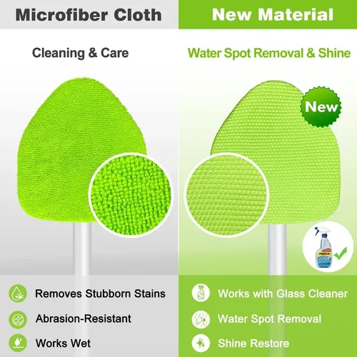 Kit Limpiaparabrisas Extensible Xindell Con Microfibra 19in