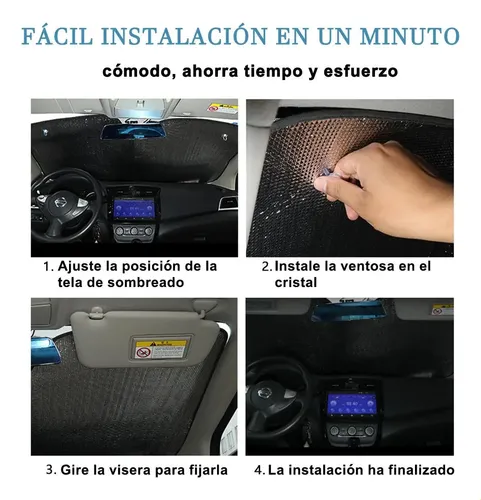 1 Unidad De Parasol Para Parabrisas De Coche Estilo Dreamy F