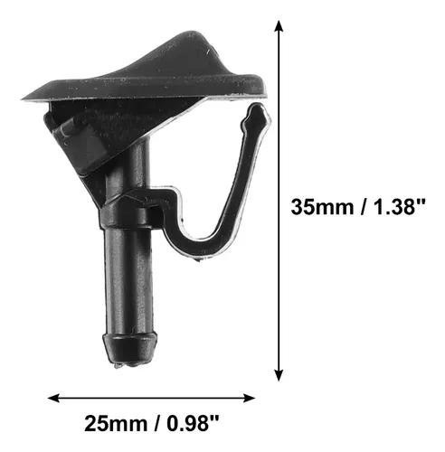 2 Boquillas Chisguetero Para Jeep Wrangler 2002-2012