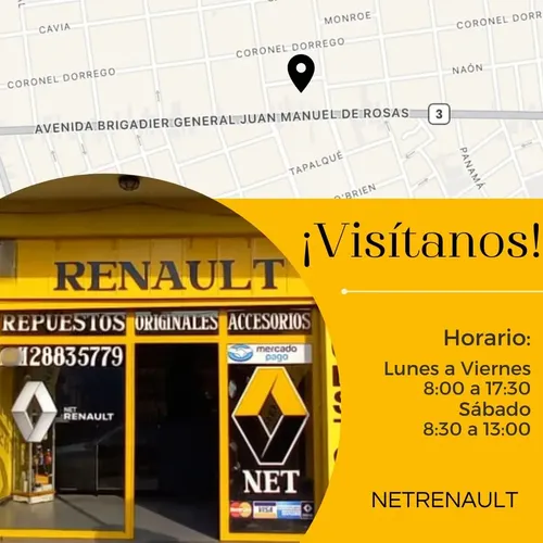Escobilla Trasera Captur Original Renault