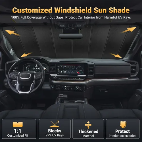 Parasol Auto Parabrisas Dodge Ram 2500 Reflectivo Plegable