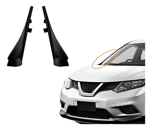 Mk7e- Parabrisas Esquineros Par Moldura Nissan Xtrail