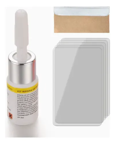 Kit De Reparación De Grietas Para Parabrisas De Auto Qn^v^