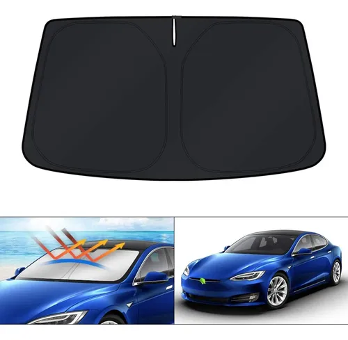 Parasol De Parabrisas Kust Para Tesla Model S 2012-2026