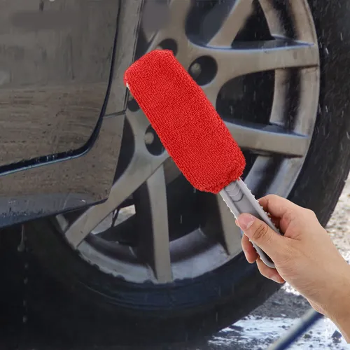 Cepillo Aplicador Tire Shine Con Mango, Cepillo Para Detalle