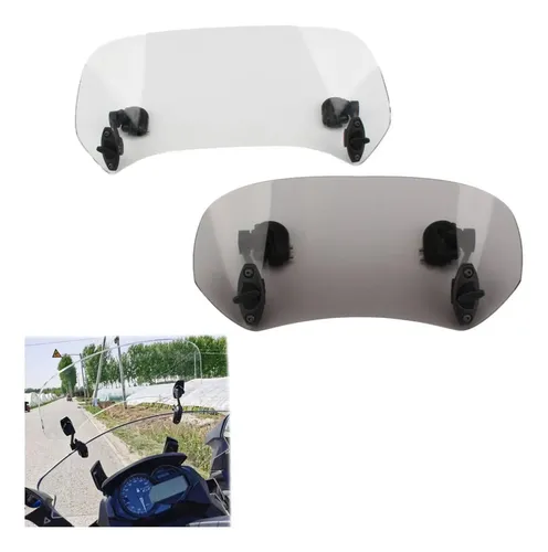 Parabrisas Ajustable Para Motocicleta, Parabrisas Delantero
