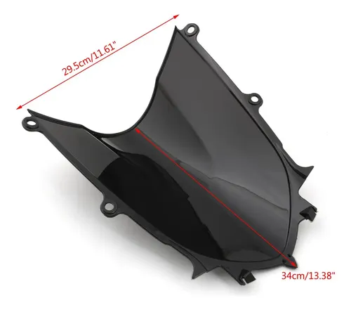 Parabrisas Yamaha Yzf 600 R6 2017-2018 Negro