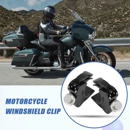 Pinzas De Parabrisas De 41 Mm Para -davidson Dyna Super, 2 Unidades