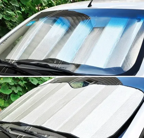 Parasol Parabrisas Auto Metalizado Cortina Grande Plegable