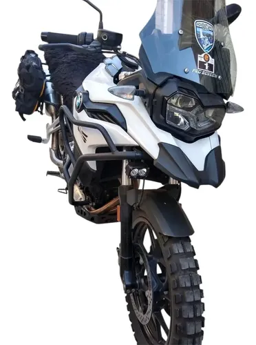 Parabrisas Bmw 800 Gs 51,5cm Cristal Fume Negro Top Racing