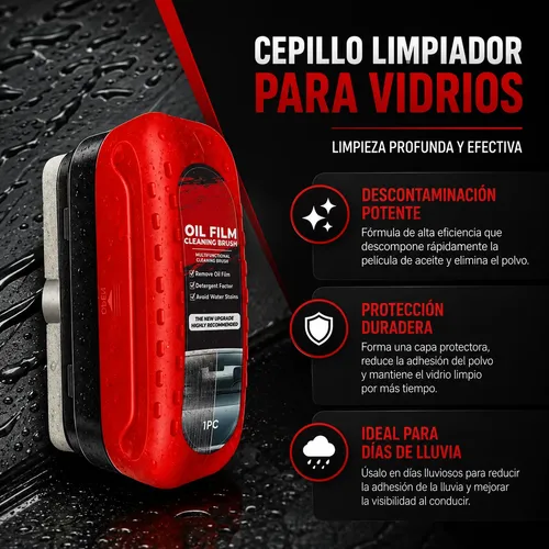 Cepillo Limpiavidrios Auto Anti Lluvia Parabrisas