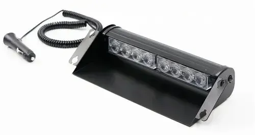 Baliza Rojo Azul 3086-2 Para Parabrisa Metal 8w Federal Sign