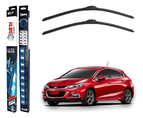 Kit 2 Escobillas Limpiaparabrisas Flex Chevr Cruze 2016-2023