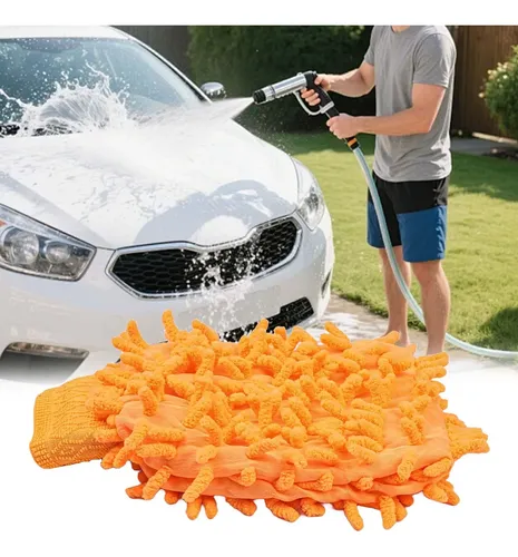 Guantes De Lavado De Coches, Limpiaparabrisas, Toalla De Limpieza Automática