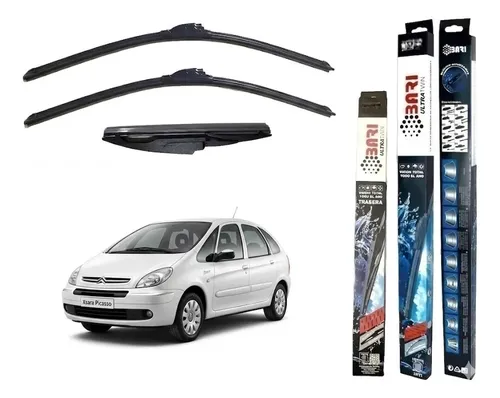 Kit De 3 Escobillas Citroen Xsara Picasso 2000 2001 2002