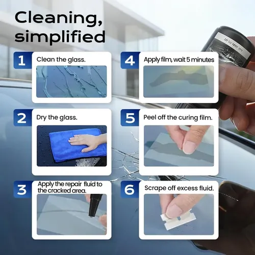 2026 New Windshield Crack Repair Kit, Advanced Formula