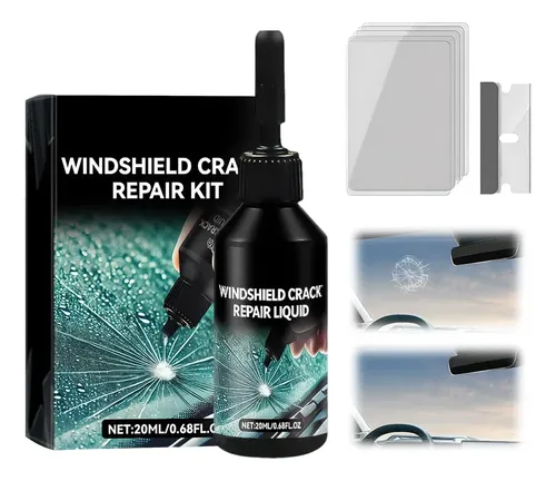 Windshield Chip Repair Kit, New Cracked Windshield Repair