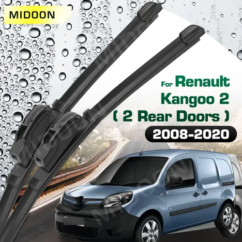 [ys Limpiaparabrisas De Silicona For Renault Kangoo 2 (2