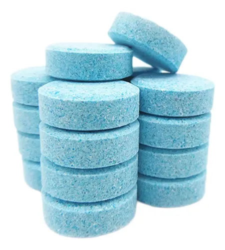 3x Pack De 10 Tabletas Lavaparabrisas