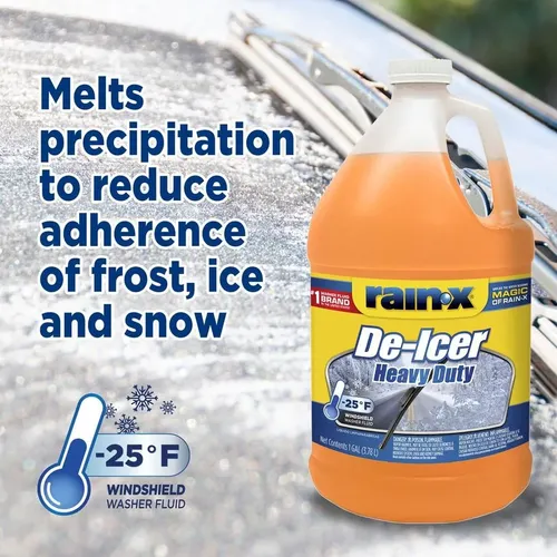 Paquete De 25 Limpiaparabrisas Fluid Deicer 1, Paquete Pesad