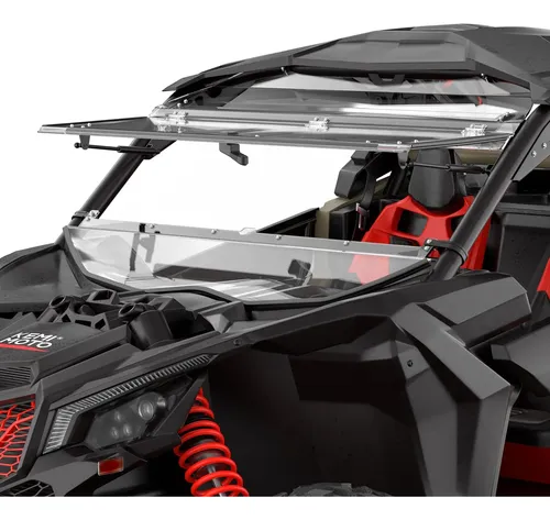 Parabrisas Plegable Kemimoto X3 Para Can-am Maverick X3
