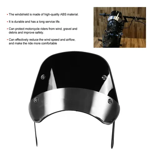 Deflector De Viento Para Parabrisas De Moto, Estilo