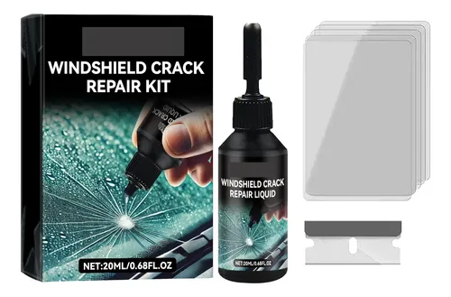 B Kit Reparación Parabrisas Nano Fluido Para Grietas O